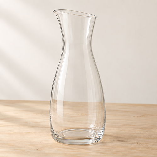 Caraffa trasparente in vetro borosilicato Aria
